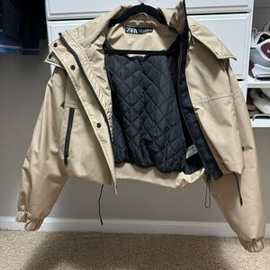 COPY - ZARA bomber winter jacket